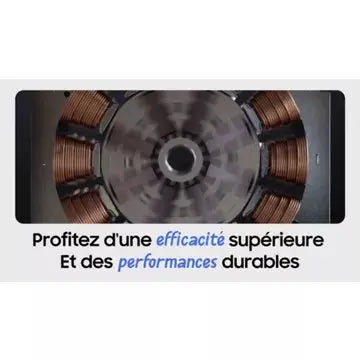 Lave linge hublot SAMSUNG WW11DG5B25AE Bespoke AI