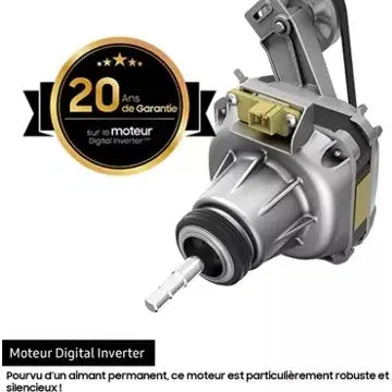 Lave linge hublot SAMSUNG WW80T734DWHAS3