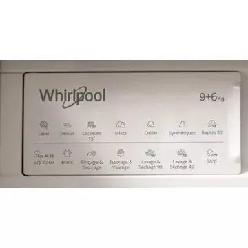 Lave linge séchant hublot encastrable WHIRLPOOL BIWDWG961485FR