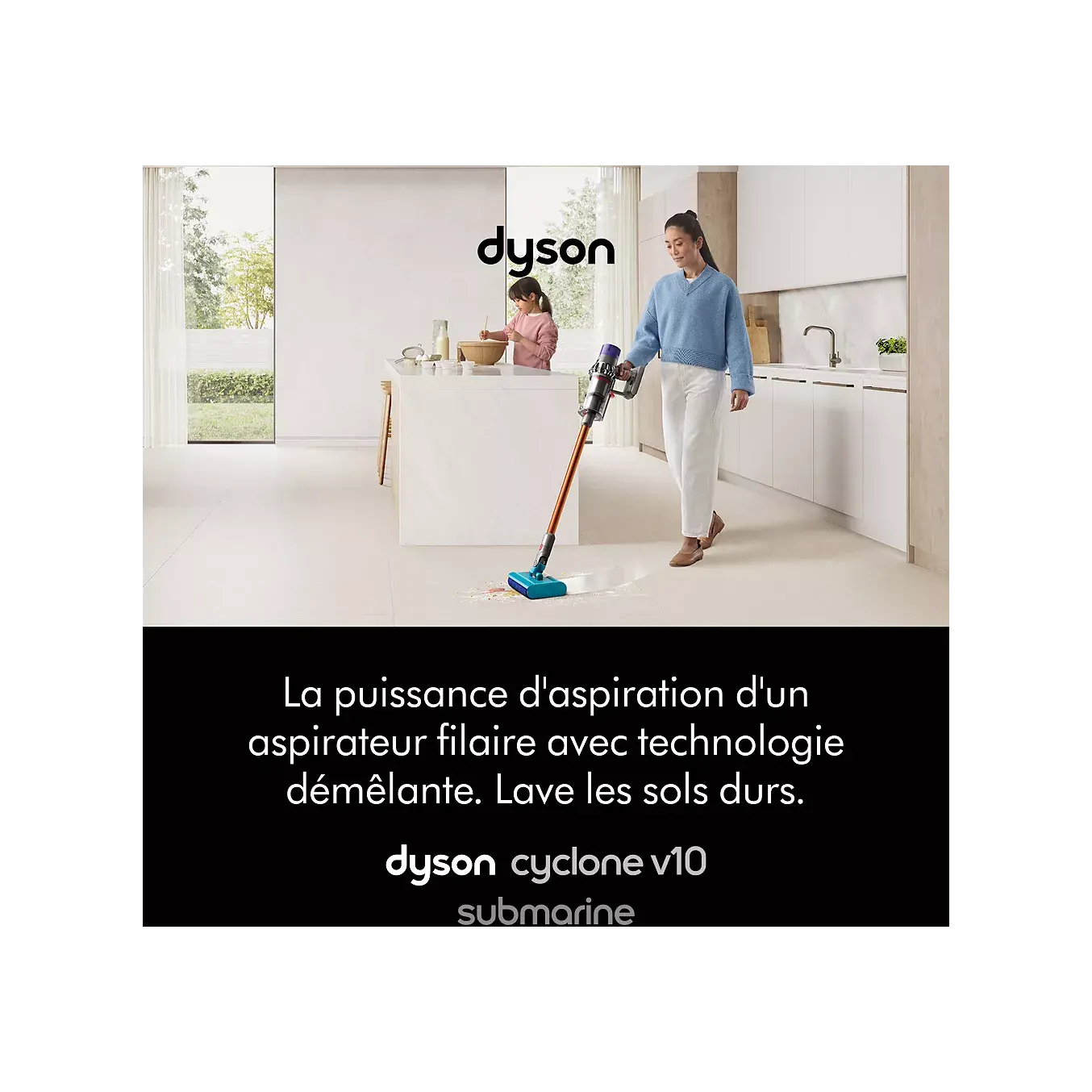 Aspirateur balai DYSON Cyclone V10 Submarine DUMANOIR