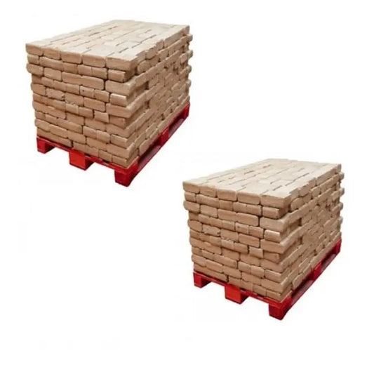 Bûches compressées - 1080 bûches - 100% naturelles PLANETE TECHNOLOGIE