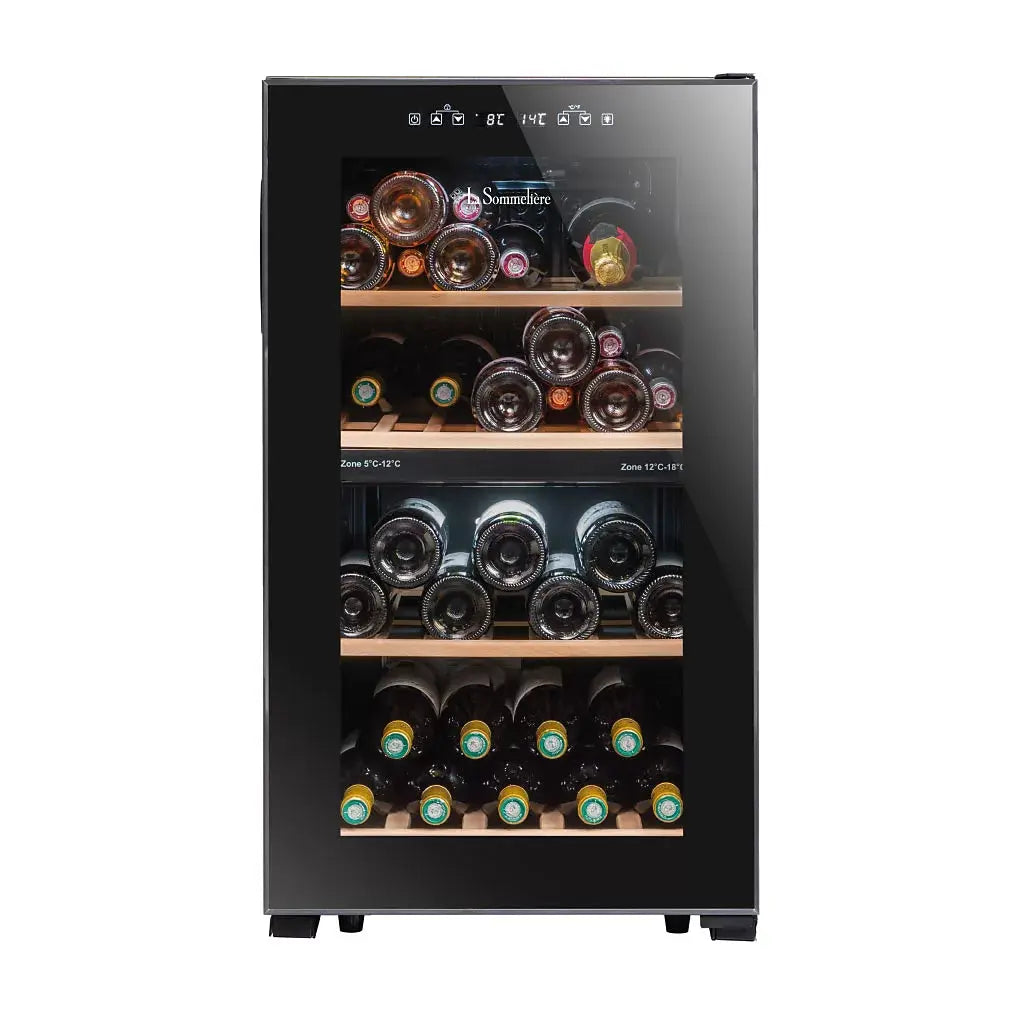 Cave à vin de service LA SOMMELIERE LS51.2ZBLACK DUMANOIR