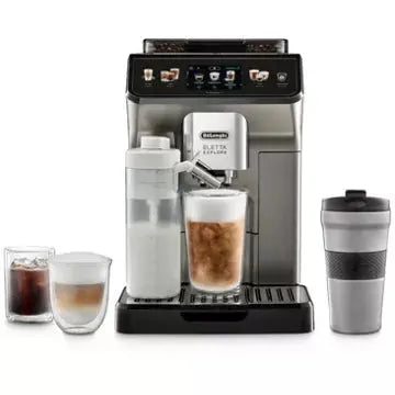 Expresso Broyeur DELONGHI Eletta Explore ECAM450.86.T Titanium DRUTEL ELECTRO
