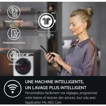 Lave linge hublot 	AEG	LFR95A116S