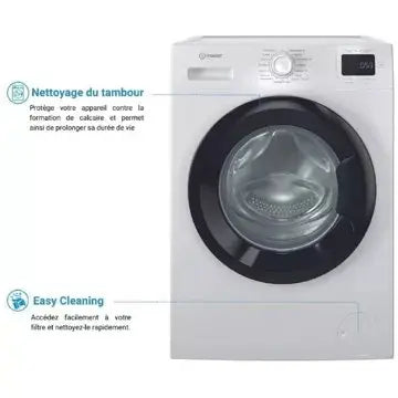 Lave linge hublot 							INDESIT				IMB964BMYTIMEFR