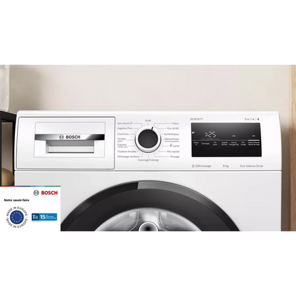Lave linge hublot BOSCH WAN2827QFR DUMANOIR