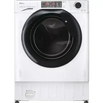 Lave linge hublot  encastrable  HAIER	HW90B416FWB-FR