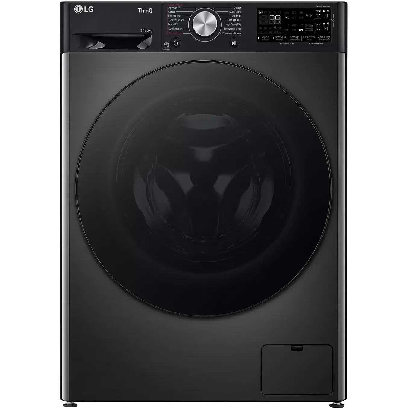Lave linge séchant hublot LG F164R78BSTA DRUTEL ELECTRO