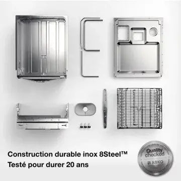 Lave vaisselle encastrable 	ASKO	DSD544K/1