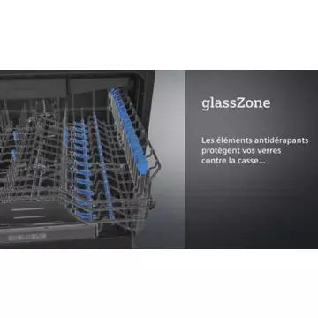 Lave vaisselle encastrable 	SIEMENS	SN65EX11CE IQ500 GlassZone