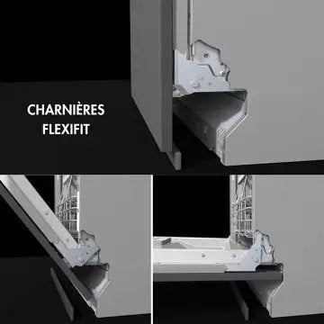 Lave vaisselle encastrable  SMEG	STL233CLH Hauteur 86cm