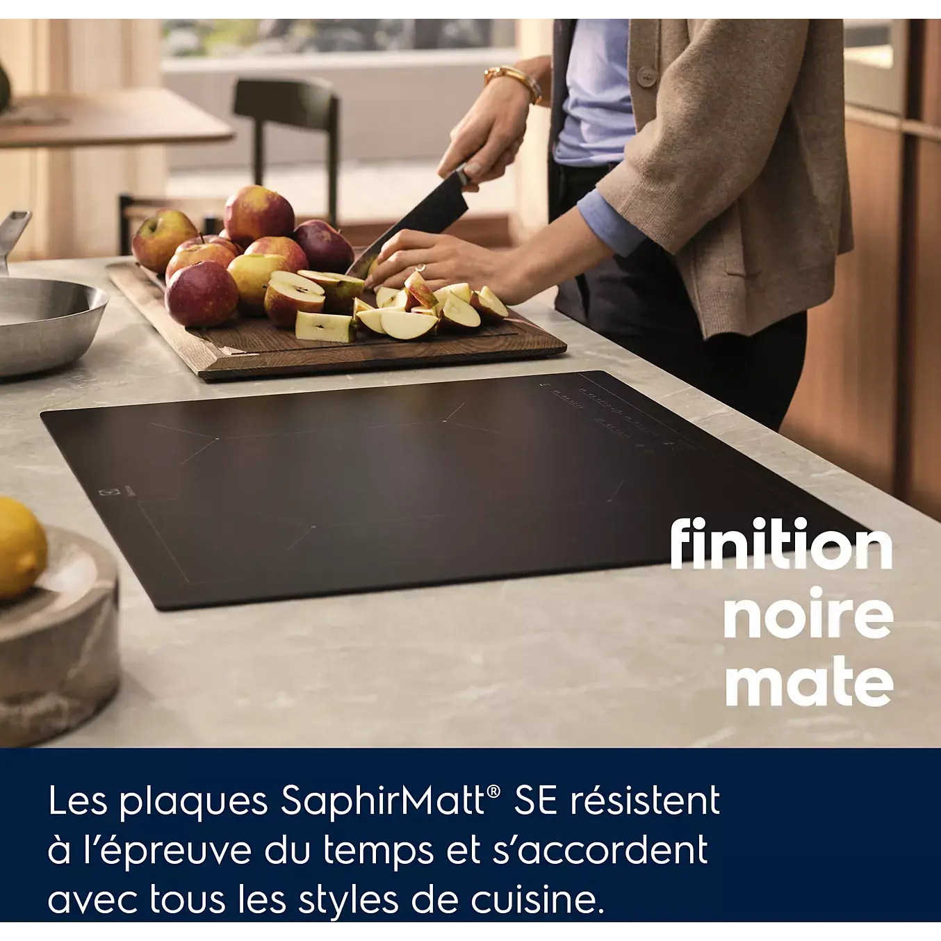 Plaque induction ELECTROLUX EIT60336CT SaphirMatt SE DUMANOIR