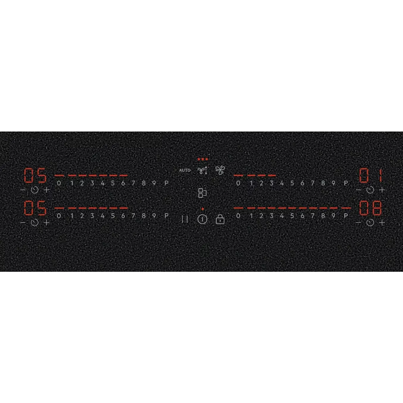 Plaque induction aspirante AEG TH84CB03FZ SaphirMatt DRUTEL ELECTRO