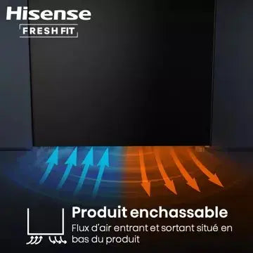 Réfrigérateur combiné	HISENSE	RB5K330GSFC