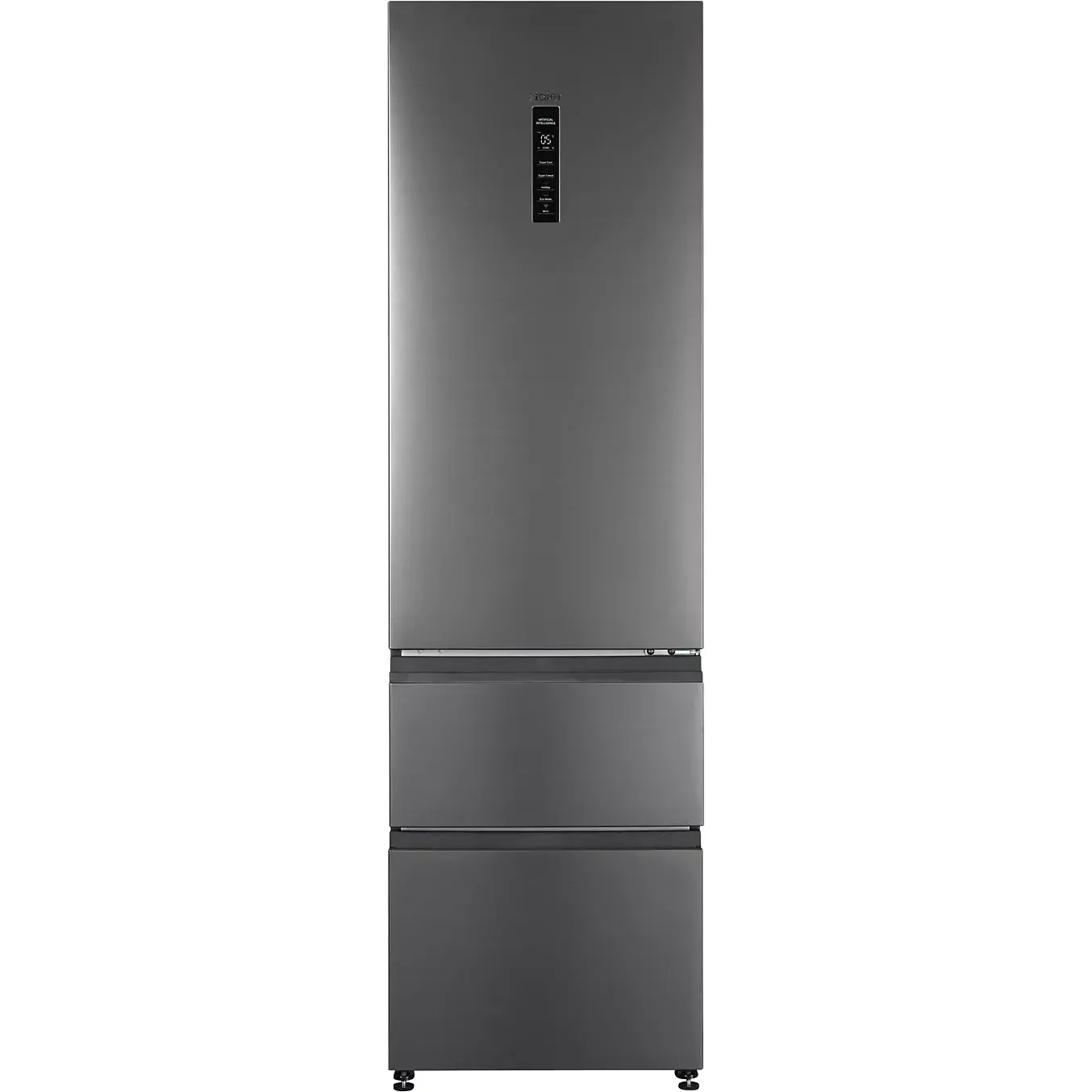 Réfrigérateur combiné HAIER HTW7620CNMP DUMANOIR