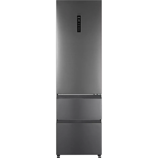 Réfrigérateur combiné HAIER HTW7620CNMP DUMANOIR